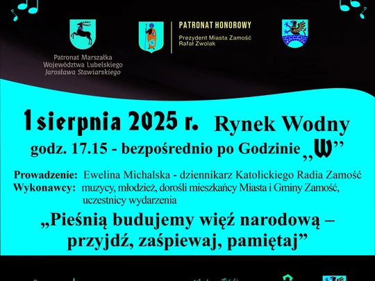" Z młodej piersi się wyrwało..."  Wspólne śpiewanie pieśni patriotycznych ' 2025