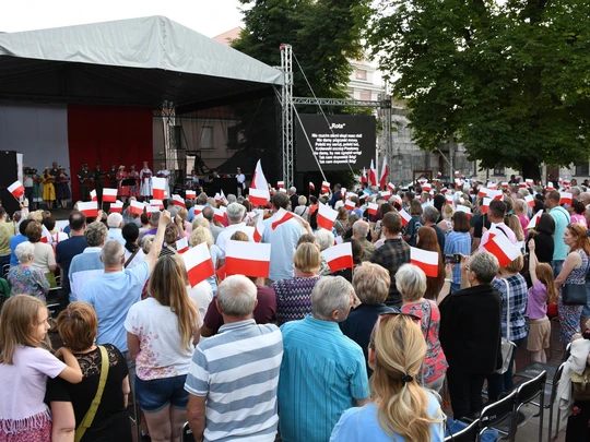Za nami wydarzenie pn. "Z młodej piersi się wyrwało... - Wspólne śpiewanie pieśni patriotycznych w Zamościu