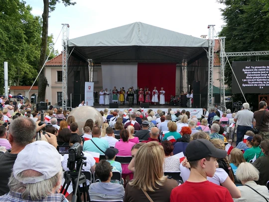 Za nami wydarzenie pn. "Z młodej piersi się wyrwało... - Wspólne śpiewanie pieśni patriotycznych w Zamościu