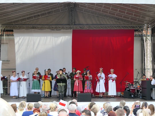 Za nami wydarzenie pn. "Z młodej piersi się wyrwało... - Wspólne śpiewanie pieśni patriotycznych w Zamościu